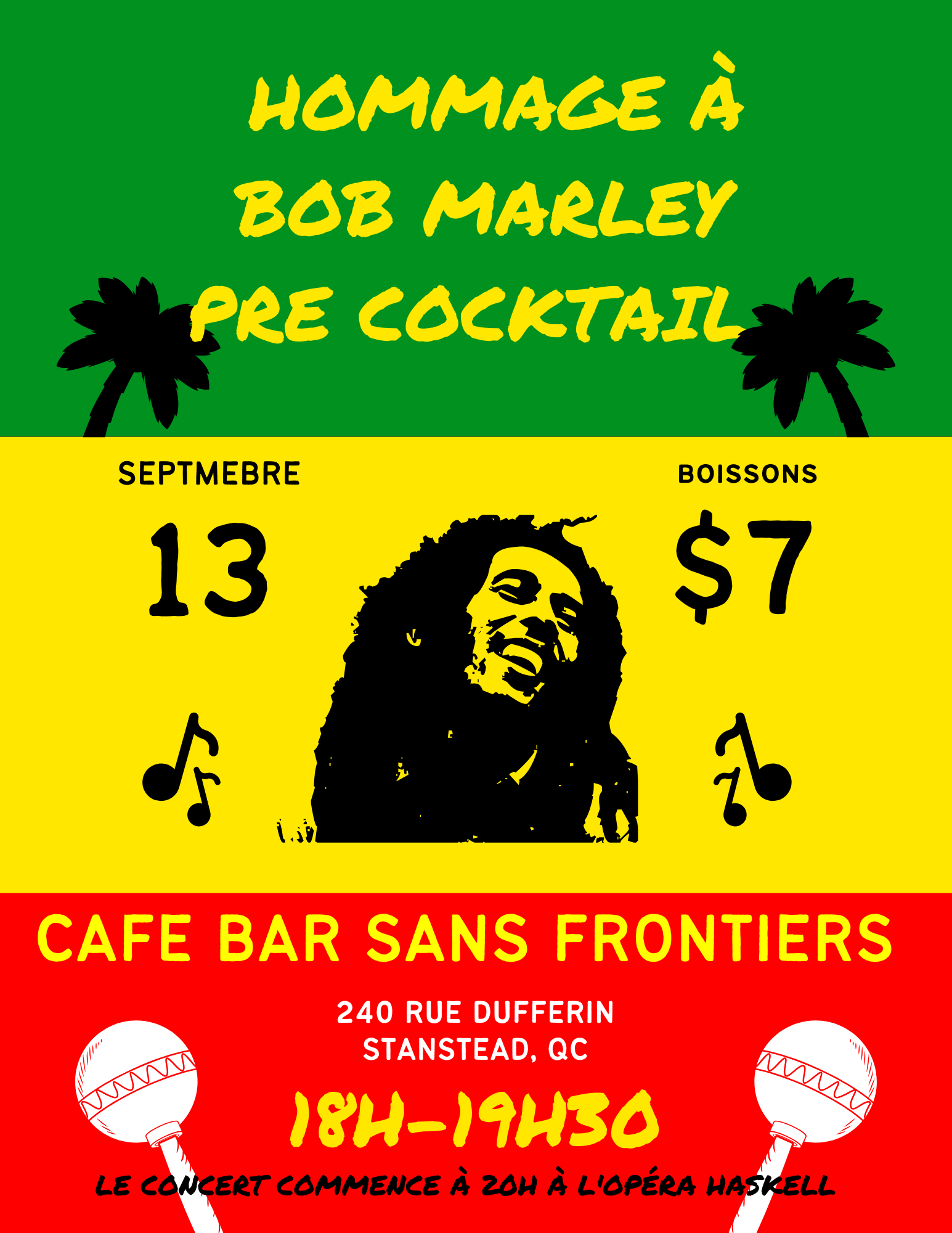 L’Heure du cocktail One Love